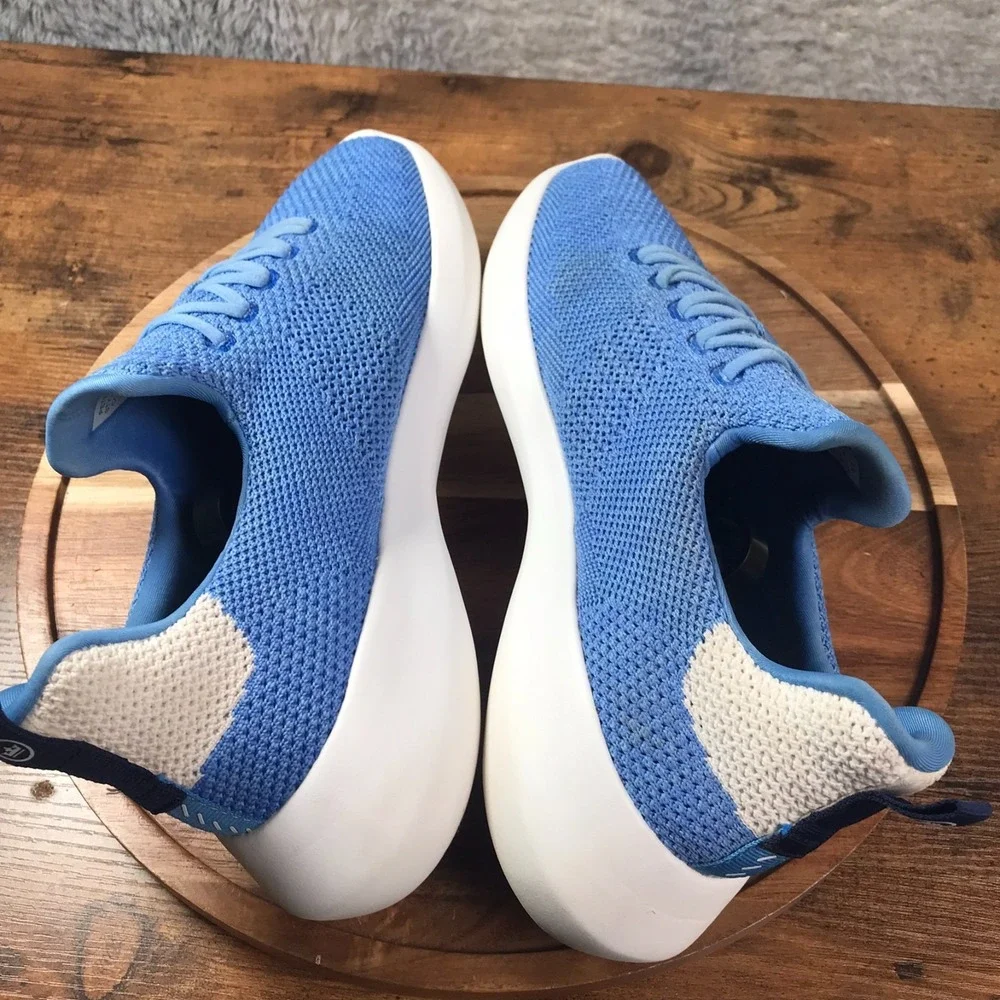 Peter Millar Crown Hyperlight Glide Sneaker Womens 8 Blue Marine Knit Slip On